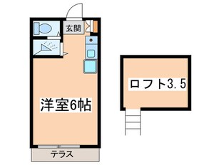 メゾン　ドゥ　Ｓｈｉｎｏの物件間取画像